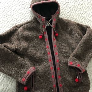 Laundromat Wool Embroidered Sweater minimally worn, excellent shape, soft inside